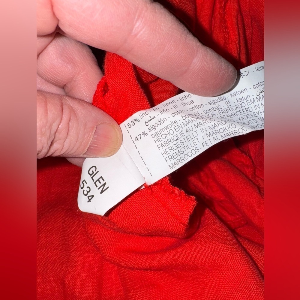 ZARA Linen Blend Jacket - Oversized - Picture 7 of 8
